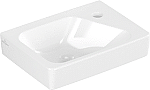 Villeroy & Boch Architectura fontein m. kraangat rechts 36x26.5x13.5cm m. overloop wit 43863601
