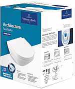 Villeroy & Boch Architectura combi-pack m. wandcloset diepspoel DirectFlush 4694CL01