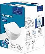  Villeroy & Boch Architectura combi-pack m. wandcloset diepspoel DirectFlush 4687CL01