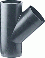 Akatherm Fitting met 3 aansluitingen HDPE drainage 300707