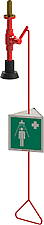 BROEN-LAB Lichaamsdouche (nooddouche) 17580009 BROEN-LAB Lichaamsdouche (nooddouche) 17580009