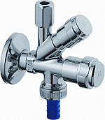 Grohe Eggemann vaatwashoekstopkraan met beluchter chroom 41082000