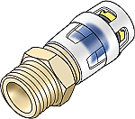 KE KELIT Fitting met 2 aansluitingen Kelox 730202E05