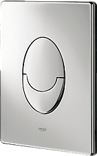 Grohe Skate Air WC bedieningsplaat DF verticaal 156x197mm chroom 38505000 