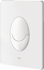 Grohe Skate Air WC bedieningsplaat DF verticaal 156x197mm wit 38505SH0 