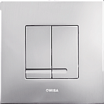 Wisa XS bedieningsplaat Delos DF 16x16cm metaal matchroom 8050414031 