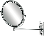 Geesa Mirror Collection scheerspiegel 1-armig normaal en 3x vergrotend ø20cm chroom 911085 