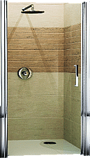 Novellini Giada draaideur voor nis 84-87x195cm links matchroom/helder glas GIADN1B84S1B