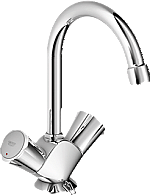 Grohe Costa-L wastafelkraan met ketting chroom 21337001