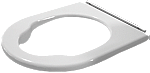 Duravit Starck 3 closetzitting zonder deksel Vital m. doorlopende scharnieren wit 0062610000 