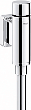 Grohe Rondo urinoirspoeler 1/2 met stopkraan, spoelpijp en verbinder chroom 37339000 