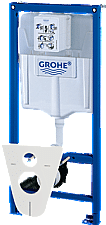 Grohe Rapid SL WC-element m. wandbevestiging z. bedieningsplaat m.geluidisolatieset 38539001