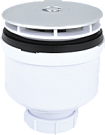 McAlpine douchebaksifon ST9038-CPP 105x50mm sifon van PP wit 0056430
