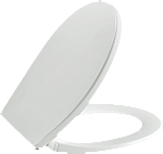 Pressalit T Soft closetzitting met deksel m. softclose incl. BZ5 vast scharnier wit 742000BZ5999
