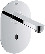 Grohe Euroeco Cosmopolitan E afbouwdeel v. wandkraan m. uitloop 17cm z. menging m. tranformator 230V chroom 36273000 