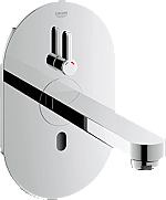 Grohe Eurosmart Cosmopolitan E afbouwdeel v. wandkraan m. uitloop 17cm m. menging m. tranformator 230V chroom 36315000 