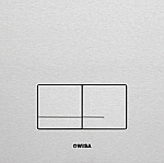 Wisa Bedieningspaneel closet/urinoir XS Delos 8050420111