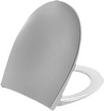 Pressalit Scandinavia Plus closetzitting met deksel softclose en quickrelease wit 758000D05999 