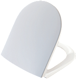 Pressalit Objecta-D closetzitting met deksel m. uni-flex scharnier wit 172011BR7999 