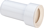 Viega aansluitbuis 50mm L=130mm kunststof wit met lippendichting model 3229 106249