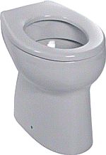 Jika Euroline kind closetpot AO vlakspoel wit H8220370000001