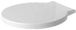 Duravit Starck 1 closetzitting met deksel softclose en quickrelease wit 0065880099