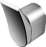 Geesa Wynk jas-/handdoekhaak klein, type 1 chroom 91456002 