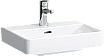Laufen Pro S fontein m. kraangat 45x34x14.5cm m. overloop wit 8159610001041 