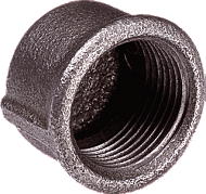 Nefit Industrial Fitting met 1 aansluiting Zwart 9173010006