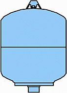 Reflex D membraandrukexpansievat 18L voor drinkwater blauw 7303000 