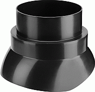 Burgerhout scharnierkap F 170 mm 25-45° PP zwart RG150/V150 400453732 