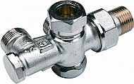 Comap 1-pijps onderblok M22 539E 50% afsluitbaar 1/2 muuraansluiting 539422 Comap 1-pijps onderblok M22 539E 50% afsluitbaar 1/2 muuraansluiting 539422