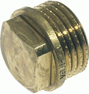 Universeel Messing draadfitting plug 1.1/4" 1x buitendraad 0411477