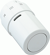 Danfoss X-tra Collection thermostaatkop design RA-X wit (RAL 9016) 013G6070  Danfoss X-tra Collection thermostaatkop design RA-X wit (RAL 9016) 013G6070