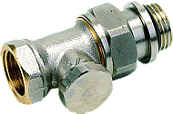 Comap Sar voetventiel vernikkeld recht zelfdichtend 1/2" Kvs = 1,8 m3/h 7001931 