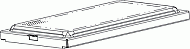Atag Brandercassette samengesteld 15/25 S4714600