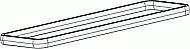 Atag Afdichting onderbak 38 S4714900