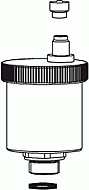 Atag automatische ontluchter chroom SHR voor OSS1/2/3/4 S4419110