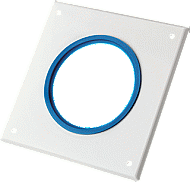 Burgerhout/M&G Afdekrozet rookgas/luchttoevoerbuis MiniFlex 400470316