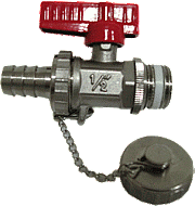 Ponnoplastic Vul- en aftapkraan 050019