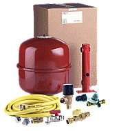 VSH ketelaansluitset kas10 18 liter 1 bar rood 0318881