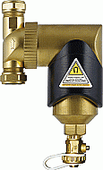 Spirotech Spirotrap MB3 vuilafscheider verticaal/horizontaal met magneet 22mm knel UE022WJ Spirotech Spirotrap MB3 vuilafscheider verticaal/horizontaal met magneet 22mm knel UE022WJ