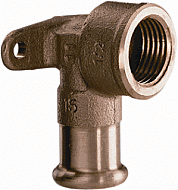 VSH 6472G muurplaat 90gr12xRp1/2 (press x binnendraad)E=5  4800873