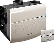 Orcon Woonhuisventilator MVS-15RHB met vochtsensor en bediening 21130020