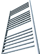 Vasco Bathline BB designradiator horizontaal 1714x500mm wit 823W 1110305001714100890162800