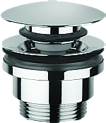 Paffoni Afvoerplug (overloop combinatie) Clic-Clac ZSCA050CR