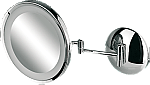 Geesa Mirror Collection scheerspiegel m. LED verlichting 1-armig ø21.5cm 3x vergrotend chroom 911088 