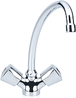 Daalderop Keukenmengkraan met flexibele slangen 0300095