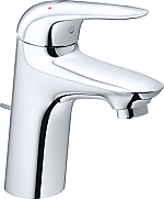 Grohe Eurostyle New wastafelkraan M-size z.waste chroom 23709003