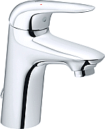 Grohe Eurostyle New wastafelkraan M-size m. ketting m. gesloten greep chroom 23713003